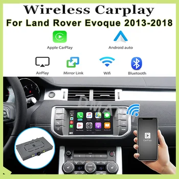 Modülü Kutusu Dekoder Land Rover Evoque 2013-2018 için Kablosuz Apple Carplay Android Otomatik