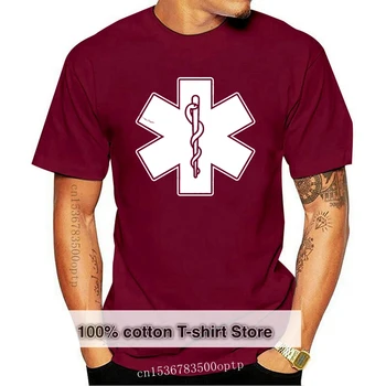 EMS EMT Yıldız Hayat Ilk Müdahale Acil Tıbbi Hizmetler erkek tişört Vintage Tee Gömlek