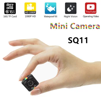 1080P Mini Kamera HD Gece Görüş Kamera Hareket Algılama DVR Mikro Kamera Spor DV Ses Video Kaydedici Kablosuz Gözetim