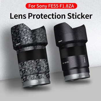 Sony Kamera Lens için Çıkartmalar FE55mm F1. 8ZA Lens Cilt süsleme 3M malzeme koruyucu film