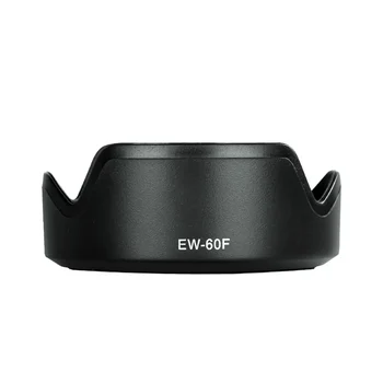 EW - 60F Kamera Lens Hood Uygulanabilir Canon EOS M5 M6 Mikro Tek EF-M 18-150mm STM Kamera Lente Aksesuarları Lens 55mm