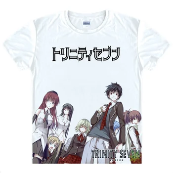 TRİNİTY YEDİ Asami Lilith baskılı tişört Komik Tişörtleri Hijiri Kasuga Anime Cosplay Üstleri Solunum Tees Yaz Rahat T Shirt