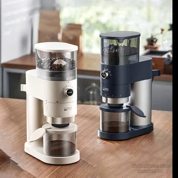 Caso Elektrikli Değirmeni Kahve Çekirdekleri Taşlama Freze Tozu Makinesi Espresso 40 Dişliler Kalınlığı Ayarlanabilir Zamanlama CG9400D-3C