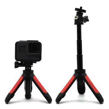 Faydalı Kamera Standı Güvenilir Uzatılabilir Özçekim Sopa Kamera Standı Yük taşıyan Alüminyum Alaşım Kamera Sabitleyici