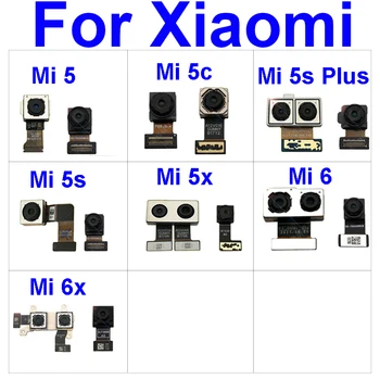 Arka ve Ön Kamera İçin Xiaomi Mi 5 5c 5s Artı 5X İçin Bakan Kamera Mi6x Modülü Büyük Arka Ana Kamera Flex Kablo Yedek parça