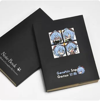 Anime Genshin Darbe Ganyu Günlüğü okul defteri Kağıt Gündem Programı Planlayıcısı Eskiz Defteri Hediye Çocuklar İçin Dizüstü Bilgisayarlar 1648
