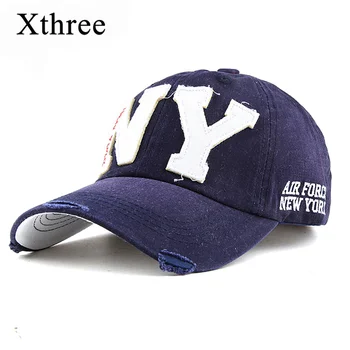 Xthree Yaz erkek beyzbol şapkası Kadınlar İçin Kap Snapback Şapka Nakış Kemik Kap Gorras Rahat Casquette