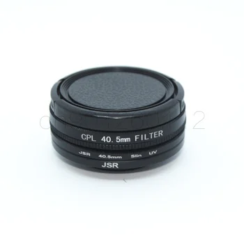 3 in1 40.5 mm CPL Filtreler + Lens Kapağı ve halka Legend / SJ7 Yıldız SJ8 Spor Eylem Kamera Lens Koruyucu SJCAM Aksesuarları