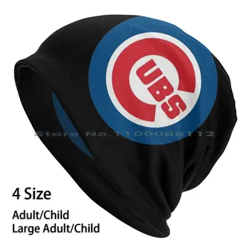 Cubs-Chicago Kasketleri Örgü Şapka Logo Şehir Brimless Örme Şapka Takke Hediye Rahat Yaratıcı