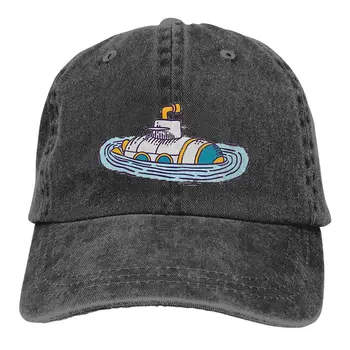 Denizaltı Komik Karikatür Aşk Fin Yüzmek Okyanus Beyzbol Kapaklar Doruğa Kap Denizaltı Güneş Gölge Şapka Erkekler için