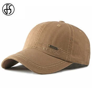 FS Khkaı Kore Beyzbol şapkaları Kadınlar İçin Yüksek Kaliteli Pamuk şoför şapkası Açık Güneş Gölge Erkekler Golf Kap Kemikleri Masculinos 2024