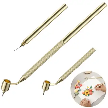 2 Adet Eğimli İnce Çizgi Boya Kalemleri Detaylandırma Sıvı Yazma Kalemler Hassas Boya Rötuş Kalemler Metal Fineliner Boyama Kalemler