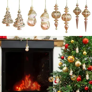 Noel Ağacı Kolye Şenlikli Süsler Noel Ağaçları İçin Dayanıklı Noel Kolye Benzersiz Noel Ağacı Süsleme