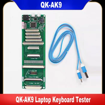 QK-AK9 Yeni Orijinal Laptop Klavye Test Cihazı Test Cihazı Makinesi Aracı USB Arayüzü İle Kablo 100 % Test Yüksek Kalite