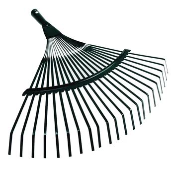42Cm Çelik Fan Tırmık Kafa Değiştirme Ağır Tırmık Kafa Bahçe Çim Veranda Yaprakları Yaprak Çim 22 Diş
