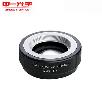 Zhongyi Optik M42-FX II lens adaptörü Halka M42 Dağı Fujifilm X Kamera