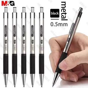 Basın Jel kalem İş Premium imza kalem erkek metal kalem ağır hissediyorum high-end basın kalem Siyah karbon kalem Su bazlı siyah pe