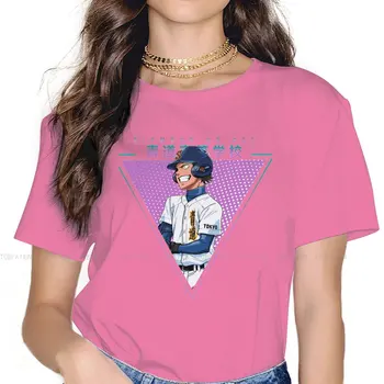 Ace Elmas Gençlik TShirt Kadın Kız Kuramochi Yoichi silme elmas Mizah Eğlence Tişörtü T Shirt Yeni Tasarım Kabarık