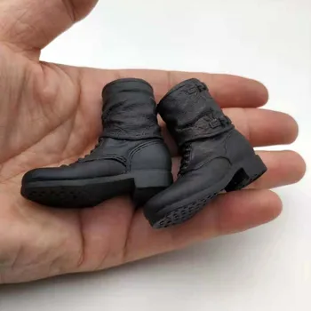 1/6 Ölçekli İKINCI dünya savaşı Savaş Botları İçi Boş Ayakkabı Modeli 12in Aksiyon Figürü Bağlantı Ayak Vücut Bebek Oyuncak