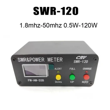 YENİ ANYSECU SWR - 120 V2 Sürüm 1.8 MHz-50 MHz FM AM SSB lcd ekran SWR ve Güç Ölçer Tip-C Arayüzü