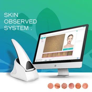 2023 Güzellik Sağlık Cilt Analiz Makinesi Profesyonel Estetik Yüz ve Vücut Cilt Analizörü Mikroskop