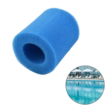 1 adet sünger filtre İçin Tip II 530-800 GPH Yıkanabilir Kullanımlık Yüzme Havuzu Filtresi Köpük Sünger Kartuş 58094 Havuz Filtreleri