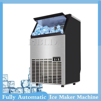 Yüksek Verimli Dikey Elektrikli buz yapım makinesi Ev Mutfakları İçin, Yüksek Kaliteli Tam Otomatik Paslanmaz Çelik Buz Küpü Şekillendirme Mac
