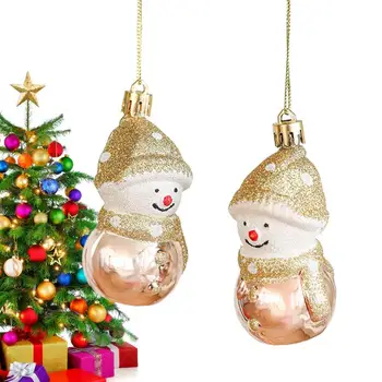 Noel Kabuklu Kolye Şenlikli Noel Ağacı Süsleme Benzersiz Noel Süs Komik Noel Süslemeleri İçin Kapalı