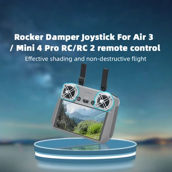 DJI MİNİ 4 PRO Rocker Damperi Joystick Sabit Braket Dağı Uzaktan Kumanda Başparmak Joystick Direnci Sabitleyici Drone