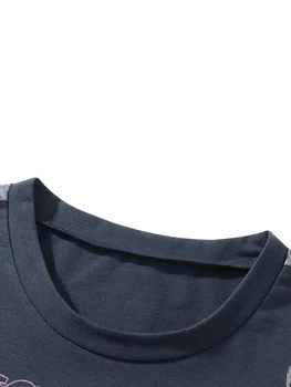 Nvzhuang Kadın Goth Kısa Kollu T Gömlek Estetik Kafatası Baskı Y2k Kırpma Üst Dışarı Çıkmak Vintage E-kız 90s Bluzlar Streetwear