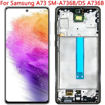 Yeni Samsung A73 5G LCD ekran Çerçeve İle 6.7 