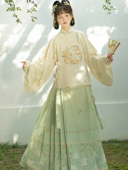 Ming Hanedanı Hanfu Antik Çin Kostüm kadın kıyafetleri Geleneksel Hanfu Dans Kostümleri Halk peri elbisesi Mezuniyet İçin