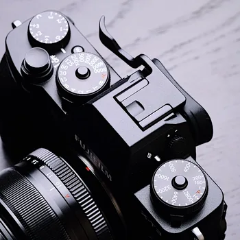 Siyah Başparmak Dinlenme Başparmak Kavrama Sıcak Ayakkabı Kapağı Fujifilm XT30 Başparmak FUJİ X-T30