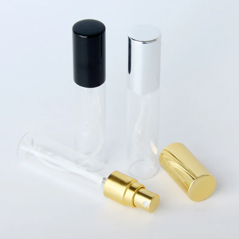 100 Adet/grup 10ml Taşınabilir Parfüm Şişesi Sprey Seyahat Parfüm Hediye Örnek Mini Şişe Parfüm Makyaj Containrs Görüntü 4