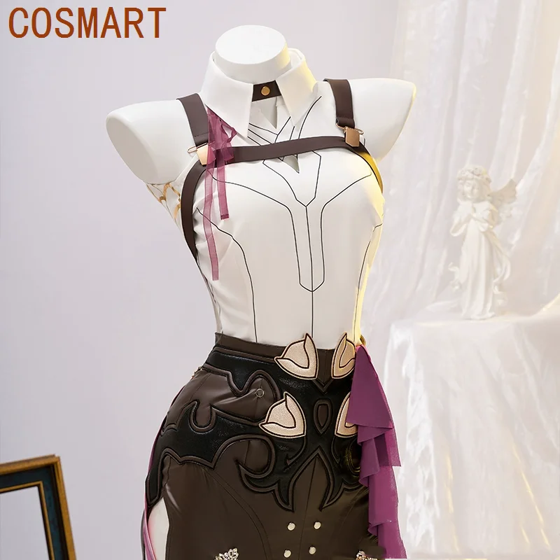 COSMART Anime Honkai: Yıldız Ray KAFKA cosplay kostüm Cos Oyunu Anime Parti Üniforma Cadılar Bayramı Rol Oynamak giyim Giyim Görüntü 3