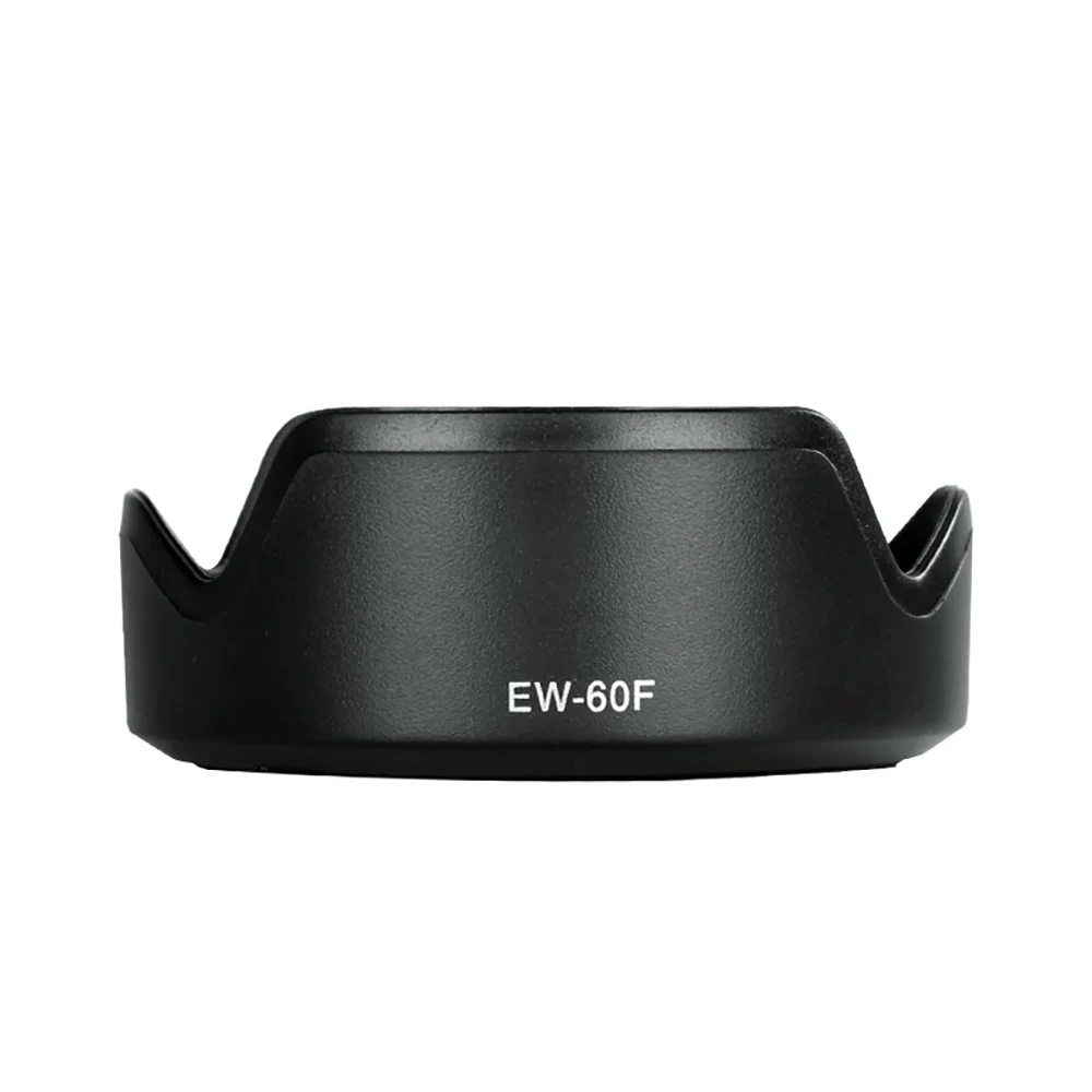 EW - 60F Kamera Lens Hood Uygulanabilir Canon EOS M5 M6 Mikro Tek EF-M 18-150mm STM Kamera Lente Aksesuarları Lens 55mm Görüntü 0