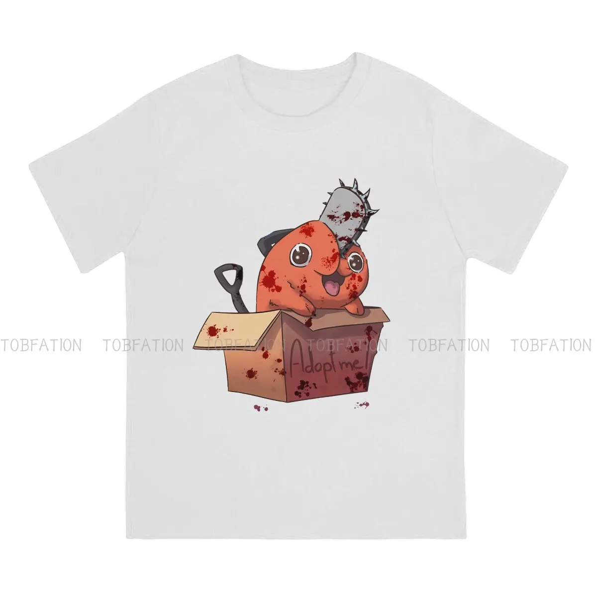 Pochita Tarzı TShirt Testere Adam Anime Rahat Yeni Tasarım Grafik T Shirt Şeyler Ofertas Görüntü 1