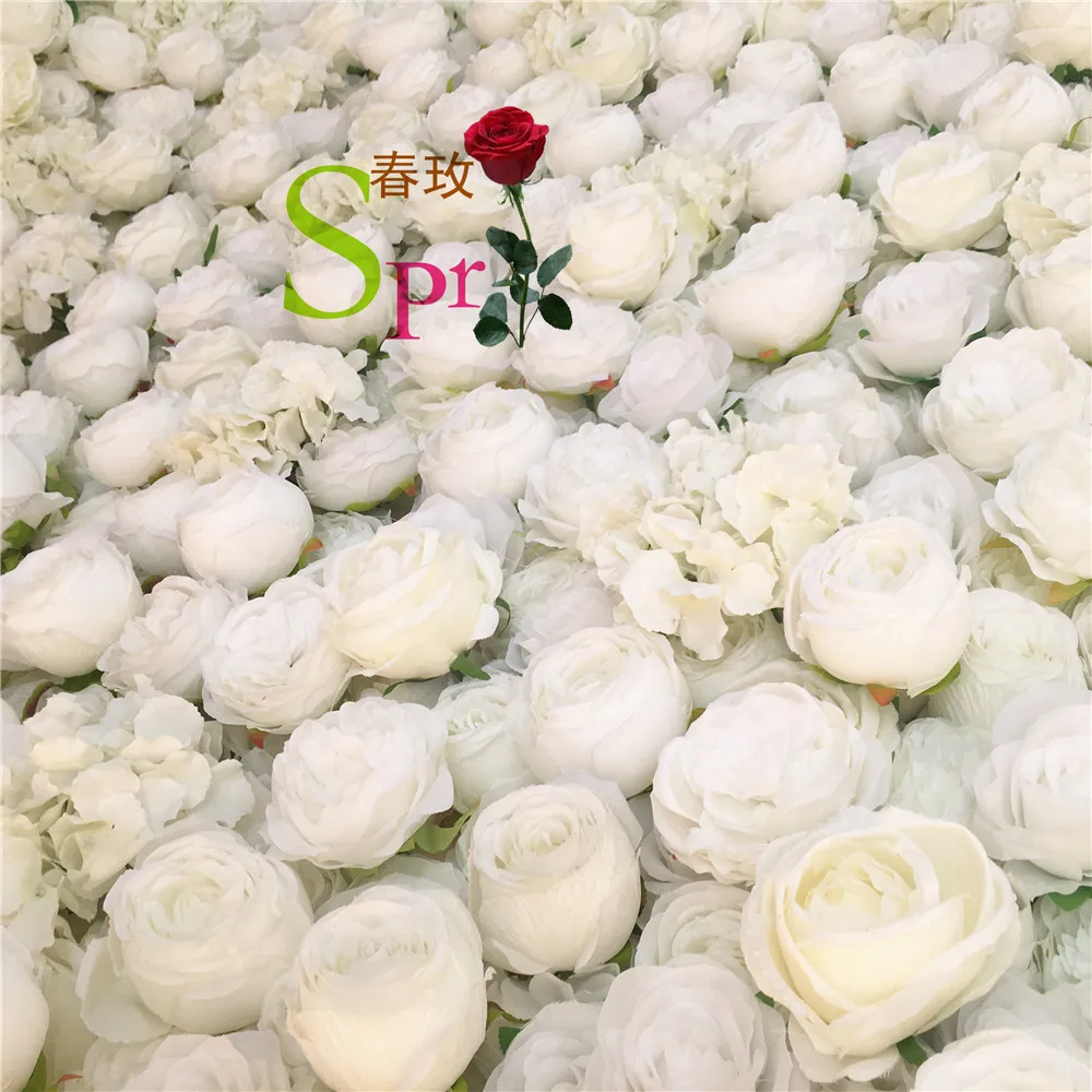 SPR Çin Malzemeleri Düğün Kemer Centerpieces Buket Yaprakları Bitki Çiçek Dekoratif Yapay Badana Görüntü 2