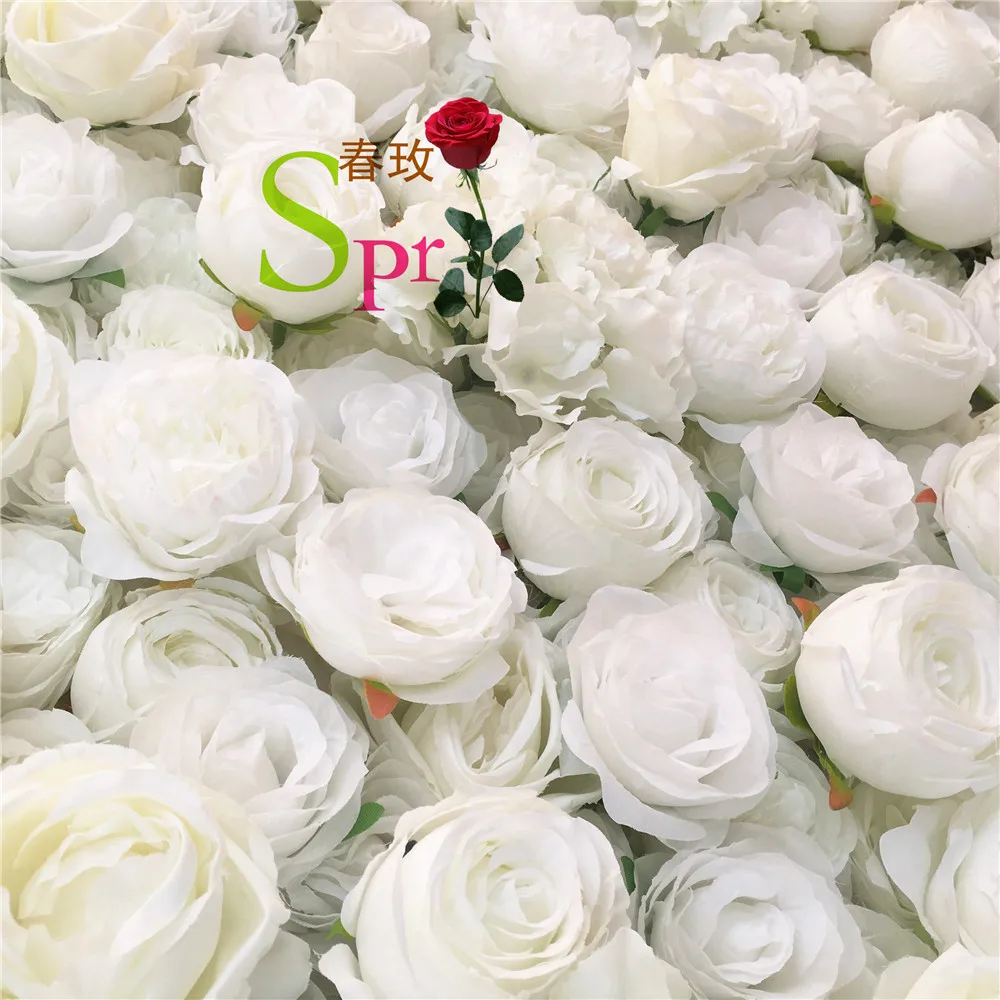 SPR Çin Malzemeleri Düğün Kemer Centerpieces Buket Yaprakları Bitki Çiçek Dekoratif Yapay Badana Görüntü 3