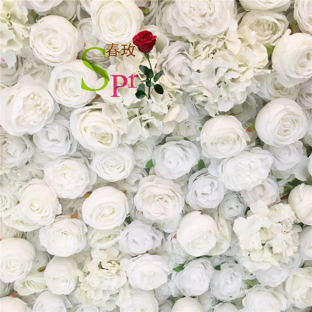 SPR Çin Malzemeleri Düğün Kemer Centerpieces Buket Yaprakları Bitki Çiçek Dekoratif Yapay Badana Görüntü 4