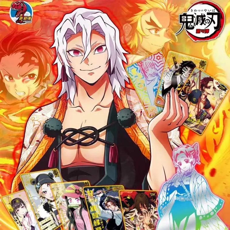 Toptan iblis avcısı Sp Nezuko Toplama Kartlarıbooster Kutusu Ticaret Anime Kartları Görüntü 1