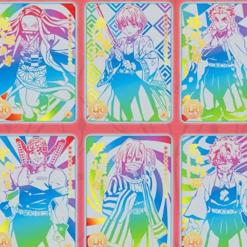 Toptan iblis avcısı Sp Nezuko Toplama Kartlarıbooster Kutusu Ticaret Anime Kartları Görüntü 3