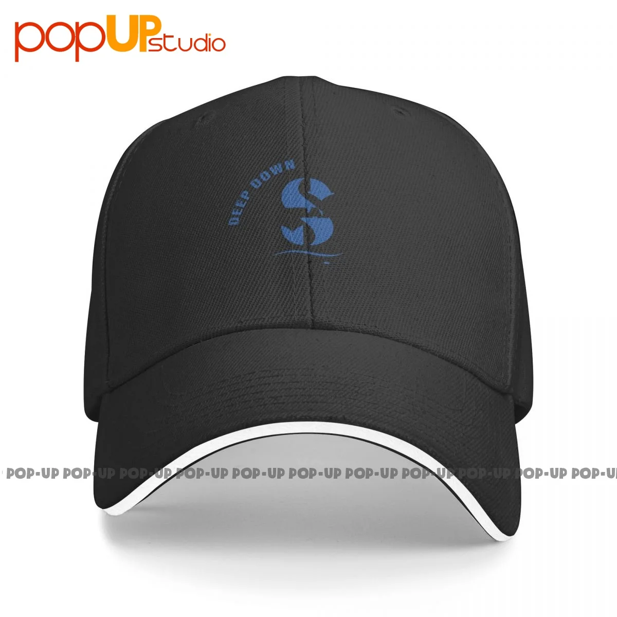 Tüplü Scubapro Derin Aşağı Sandviç Kap beyzbol şapkası şoför şapkası Retro Sıcak Fırsatlar En İyi Kalite Görüntü 0